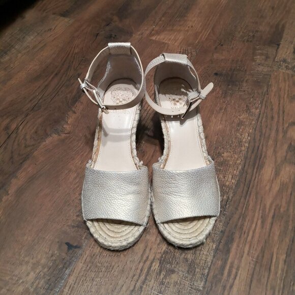 Vince Camuto Espadrille Wedges Sandals Size 9B - Picture 1 of 4